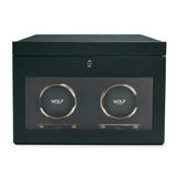 Brit Racing Green Double Watch Winder