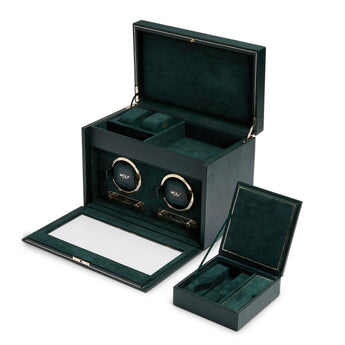 Brit Racing Green Double Watch Winder