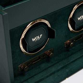 Brit Racing Green Double Watch Winder
