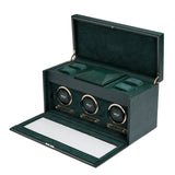 Brit Racing Green Triple Watch Winder