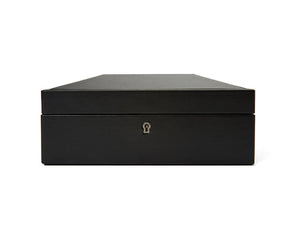 British Racing Black 8 Piece Watch Box Black