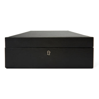 British Racing Black 8 Piece Watch Box Black