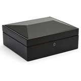 British Racing Black 8 Piece Watch Box Black