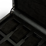 British Racing Black 8 Piece Watch Box Black