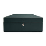British Racing Green 8 Pc Watch Box