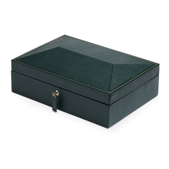 British Racing Green 8 Pc Watch Box