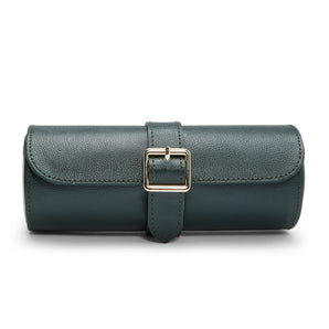 British Racing Green Triple Watch Roll