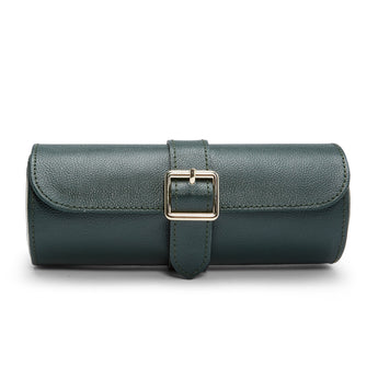 British Racing Green Triple Watch Roll
