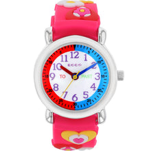 Load image into Gallery viewer, ECC Hearts Pink Strap Kids Watch