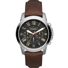 Load image into Gallery viewer, Fossil Grant Chronograph FS4813 Brown Leather Mens Watch