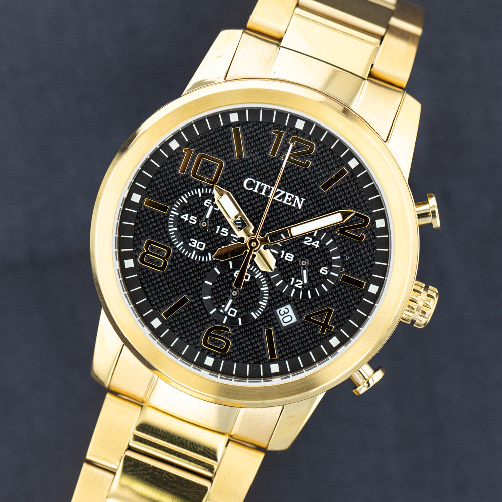 Citizen AN8052-55E Gold Tone Mens Watch