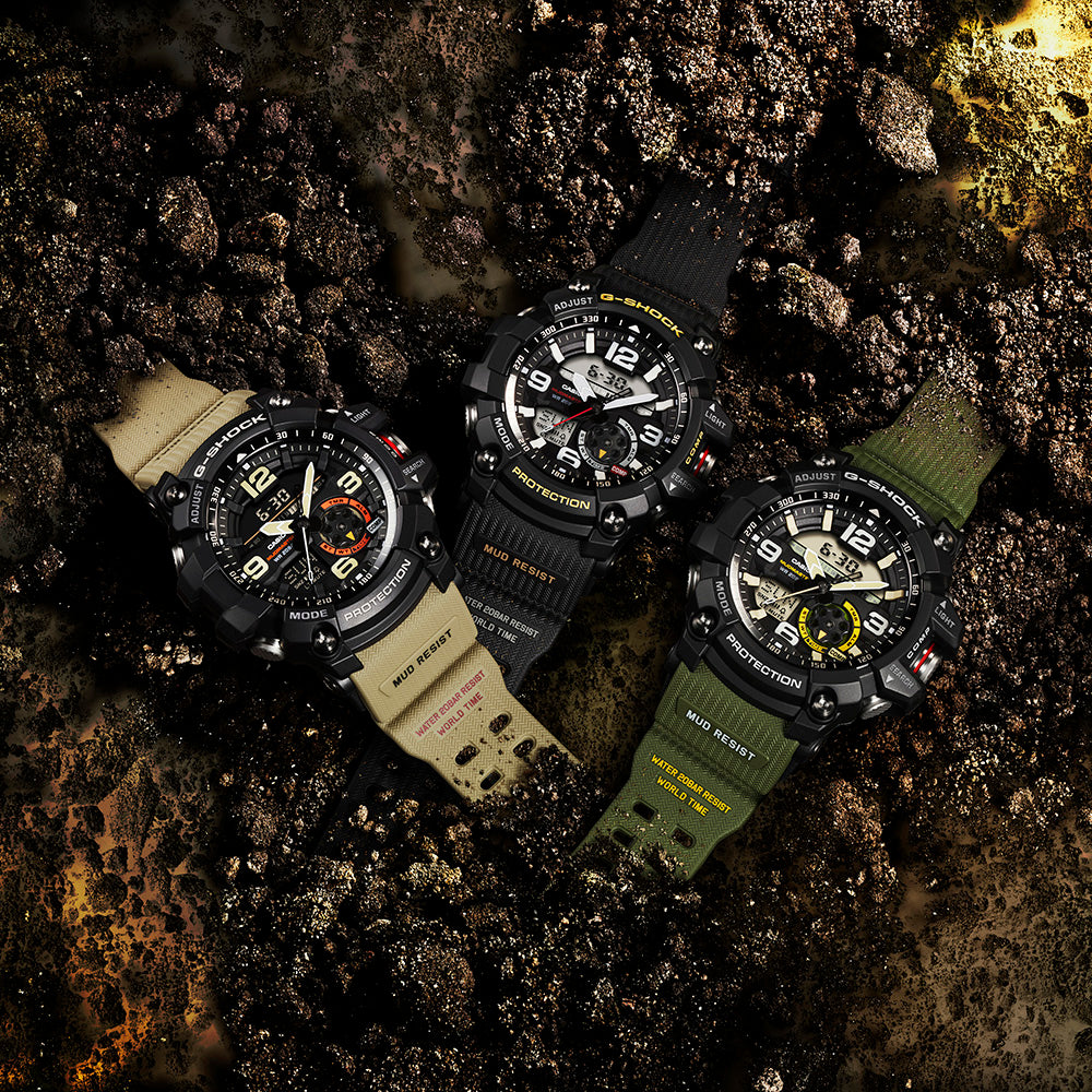 G-Shock MASTER OF G MUDMASTER Twin Sensor GG1000-1A5