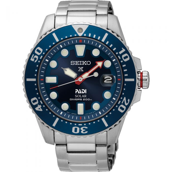 Seiko Prospex SNE549P Special Edition PADI Divers Solar Mens Watch