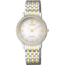 Load image into Gallery viewer, Citizen Eco-Drive EX1484-81A Stone Set Womens Watch