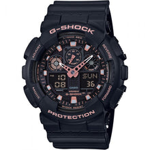 Load image into Gallery viewer, Casio G-Shock GA-100GBX-1A4DR Black and Rose Tone Mens Watch