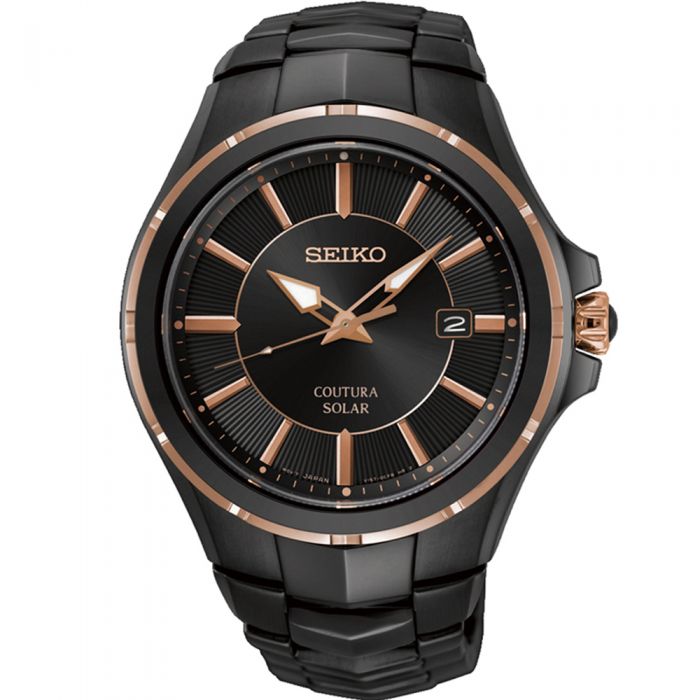 Seiko coutura solar black outlet