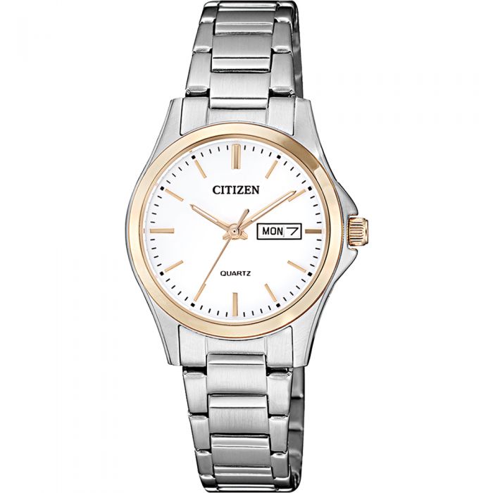 Citizen EQ0596-87A Two Tone Stainless Steel Ladies Watch