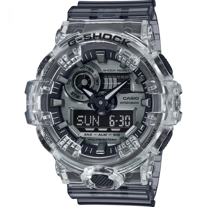 G-Shock GA700SK-1A Clear Resin Watch
