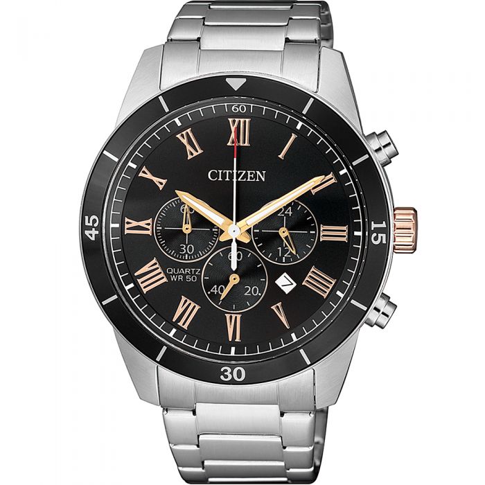 Citizen Chronograph AN8168-51H Stainless Steel Mens Watch