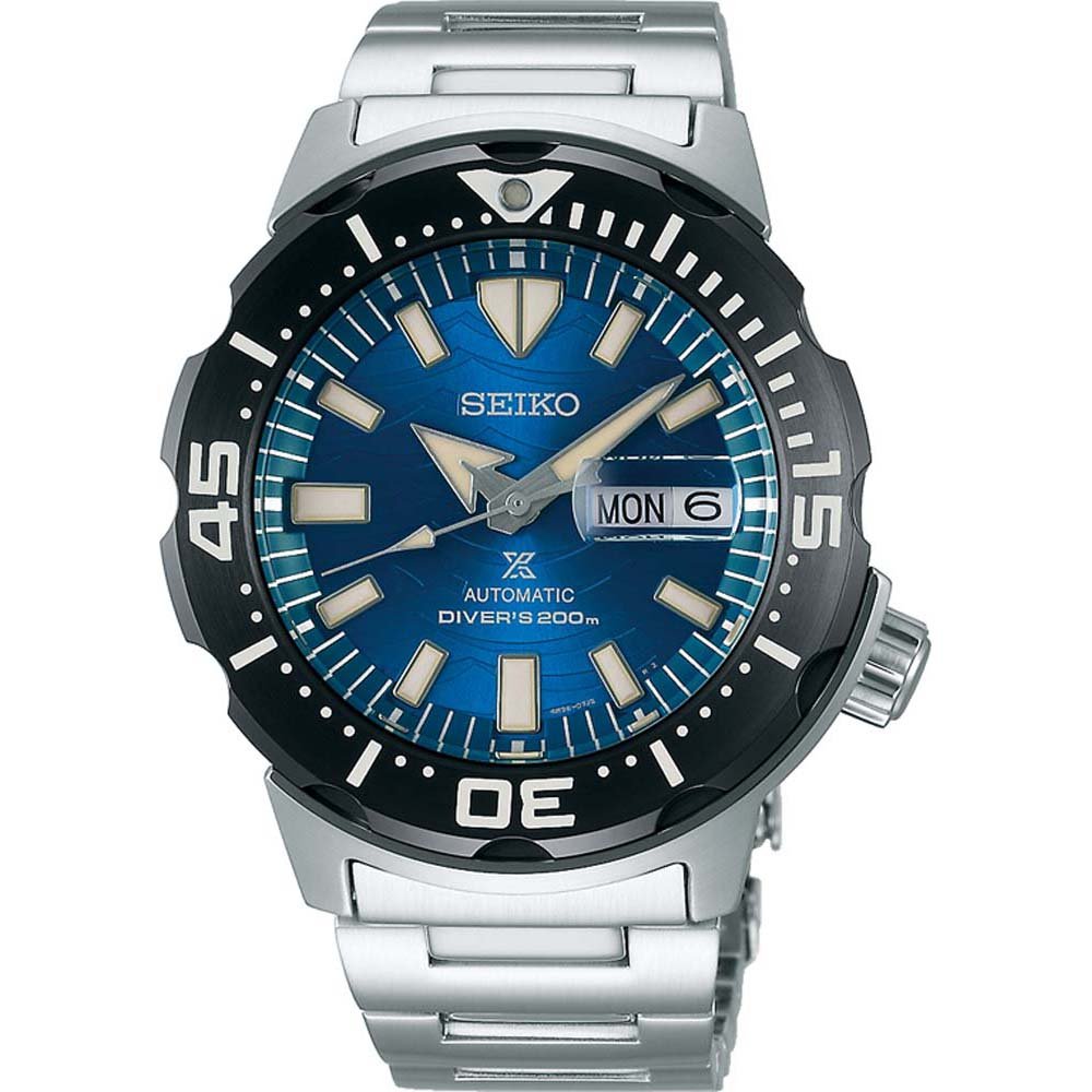 Seiko Monster Prospex SRPE09K Save The Ocean Speical Edition  Mens Watch