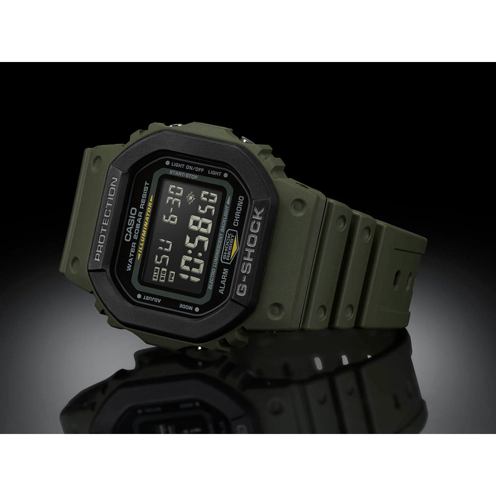 G-Shock DW5610SU-3D Green Digital Watch