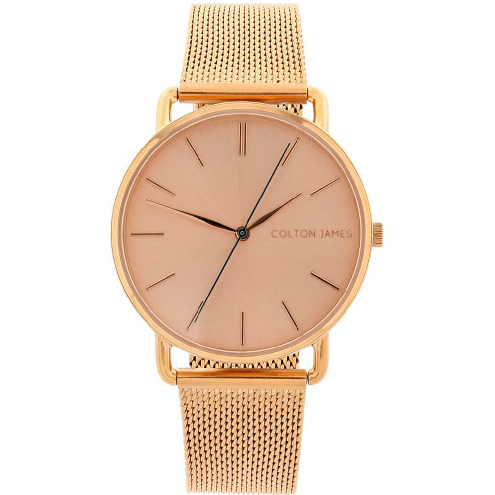 Colton James Eclipse Classic Rose Gold Dial Rose Gold Ladies Watch