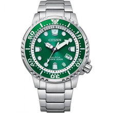 Load image into Gallery viewer, Promaster Marine Edition Green Divers BN0158-85X Stainless Steel Mens Watch