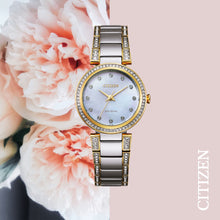Load image into Gallery viewer, Citizen Eco-Drive Two Tone EM0844-58D Womens Watch