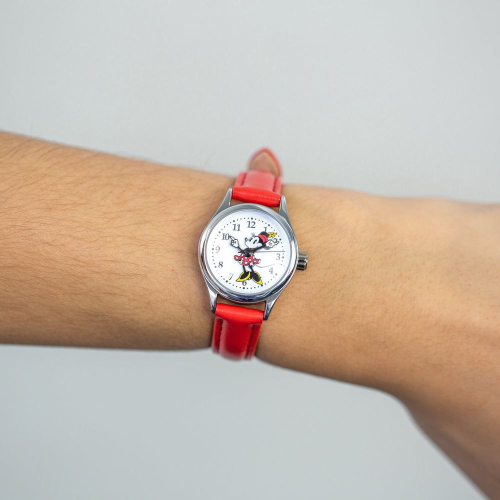 Disney TA56700 Petite Minnie Mouse Red Watch