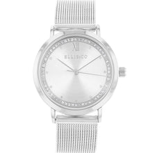 Load image into Gallery viewer, Ellis &amp; Co Silver Crystal Womens Watch