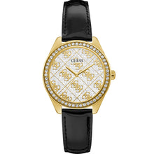 Load image into Gallery viewer, Guess GW0098L3 Sugar Glitz Black Leather Womens Watch