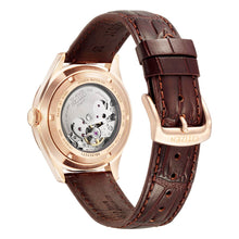 Load image into Gallery viewer, Citizen NH8393-05A Automatic Brown Leather Mens Watch