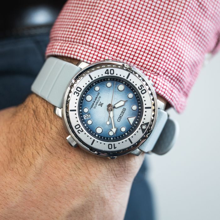 Wrist Seiko Baby Tuna Lug Width Seiko Prospex Tuna 'Save The Ocean