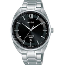 Load image into Gallery viewer, Alba AS9M51X1 Black Dial Stainless Steel Mens Watch