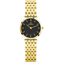 Load image into Gallery viewer, Michel Herbelin 17116/BP14 Black Dial Gold Tone Womens Watch