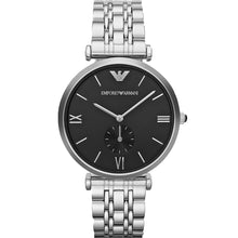 Load image into Gallery viewer, Emporio Armani AR1676 Black Dial Stainless Steel Mens Watch