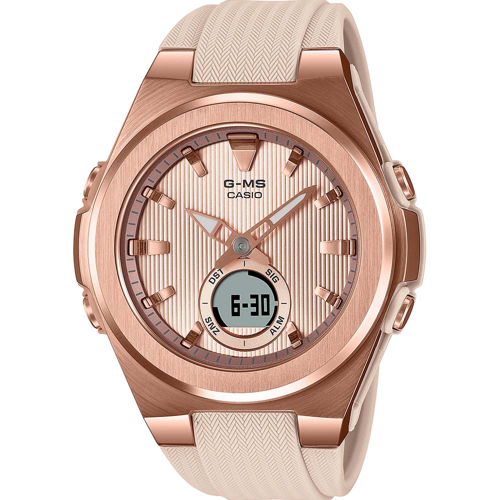 Baby-G MSG-C150G-4A Rose Tone Womens Watch
