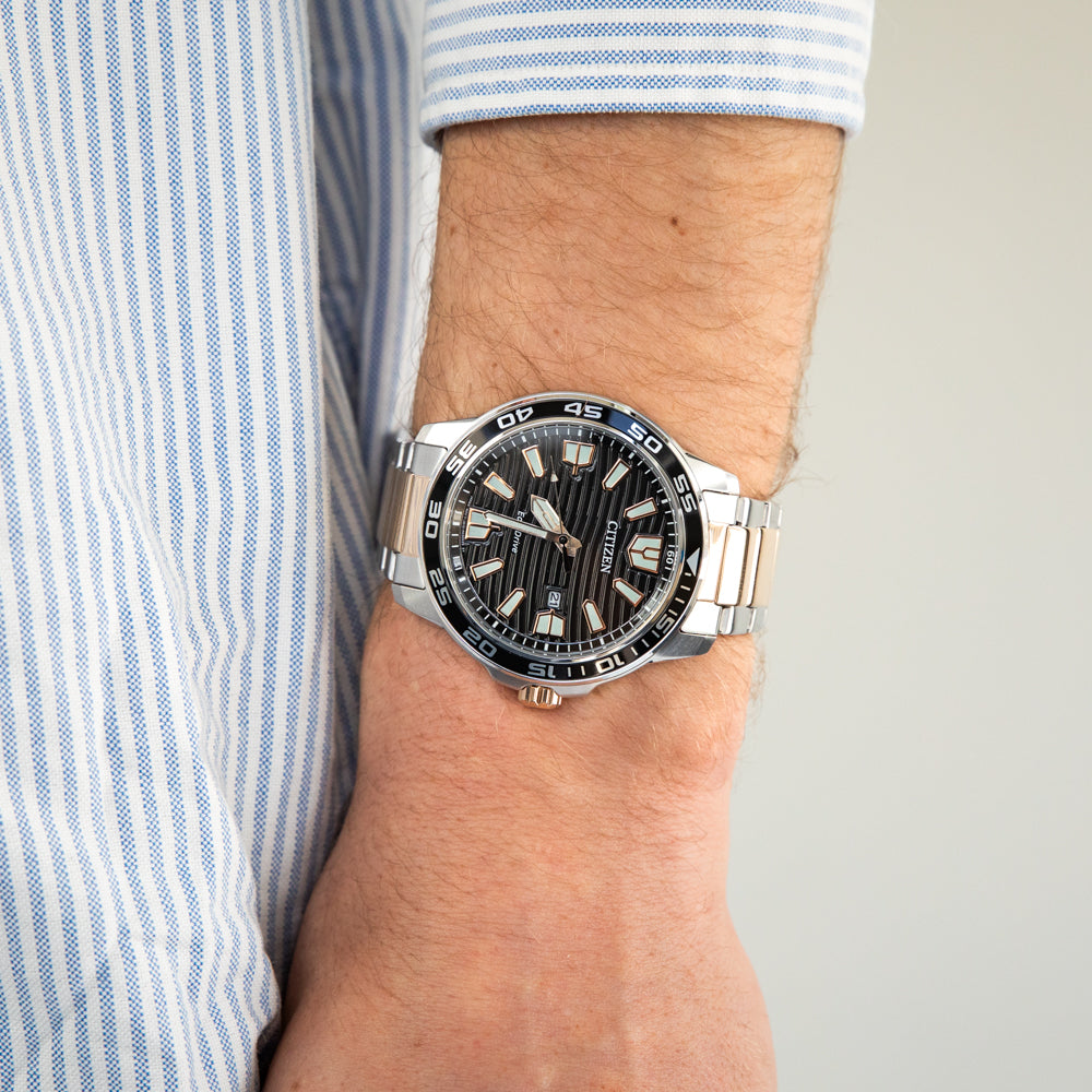 Orologio Citizen Uomo Of Marine Sport in Acciaio AW1524-84E Orologio Citizen Uomo Of Marine Sport in Acciaio AW1524-84E