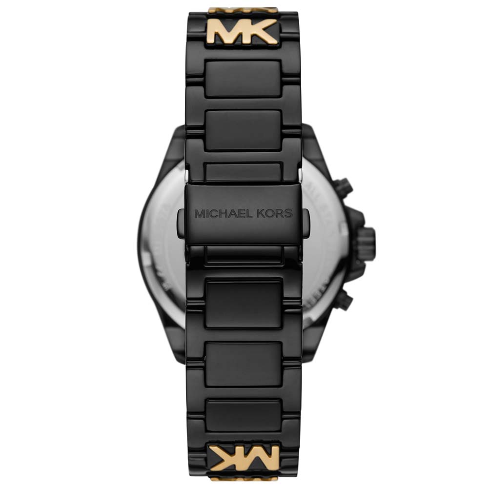 Michael Kors MK6978 Black and Gold Tone Womens Watch