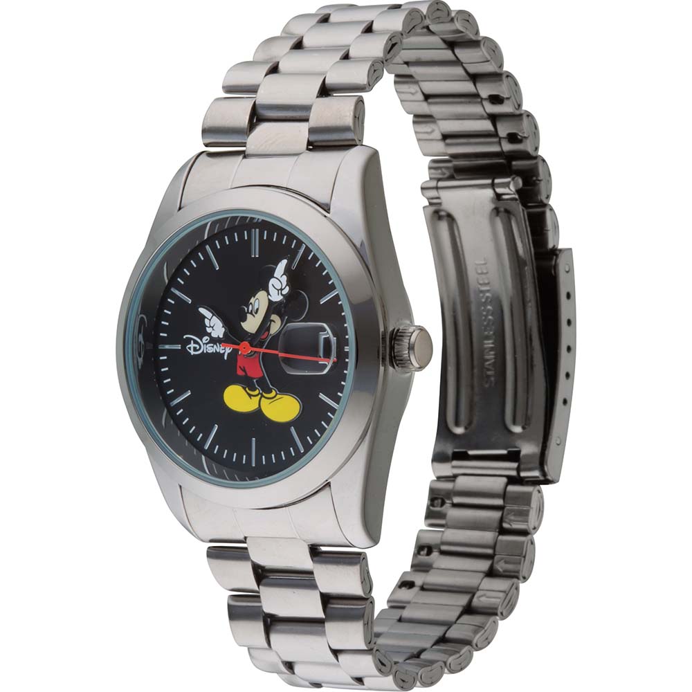 DISNEY TA45705 Mickey Mouse Black Steel Watch