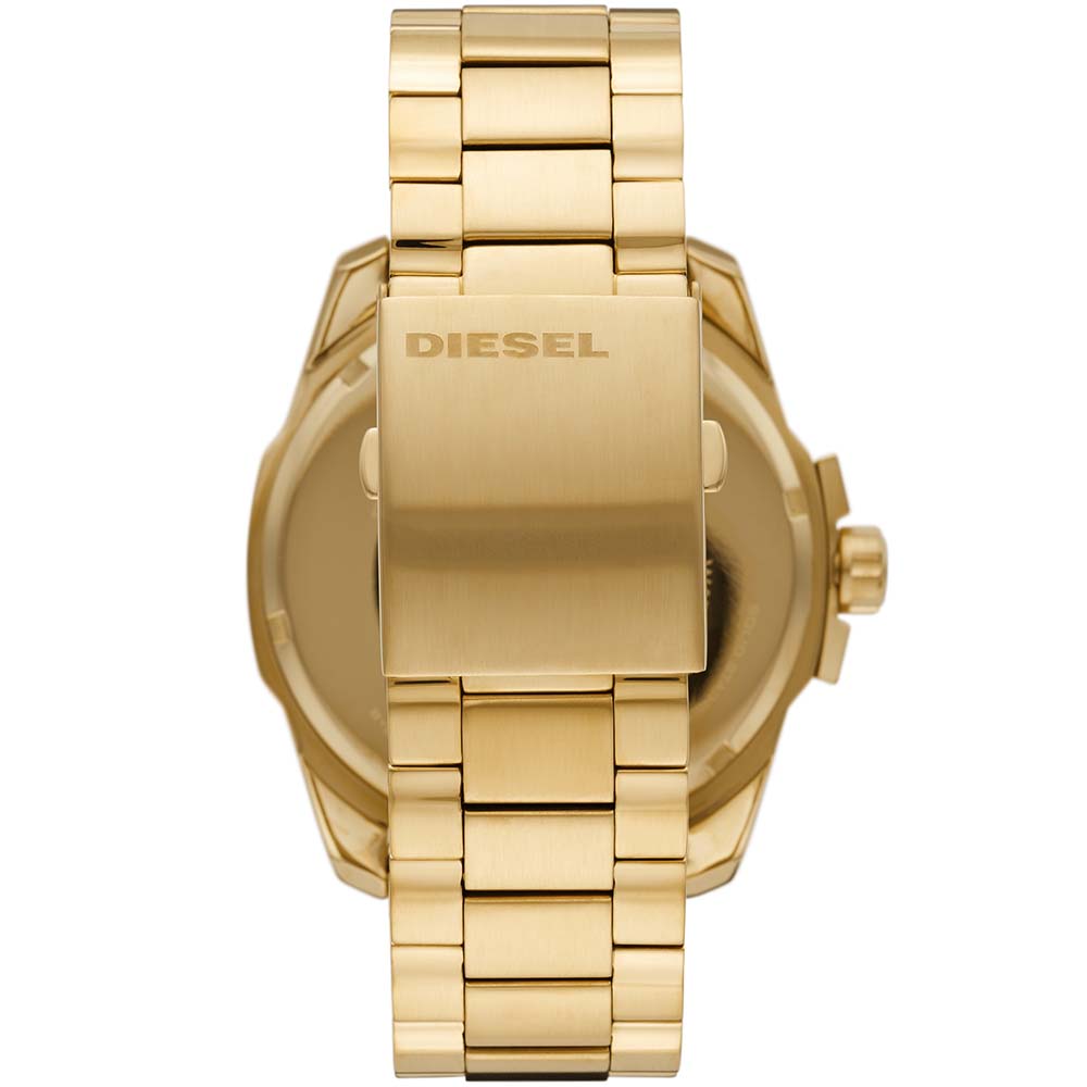 Diesel DZ7456 Mega Chief Automatic Gold Tone Mens Watch