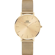 Load image into Gallery viewer, Daniel Wellington Petitte Unitone DW00100474 Gold Stainless Steel Mesh 32mm