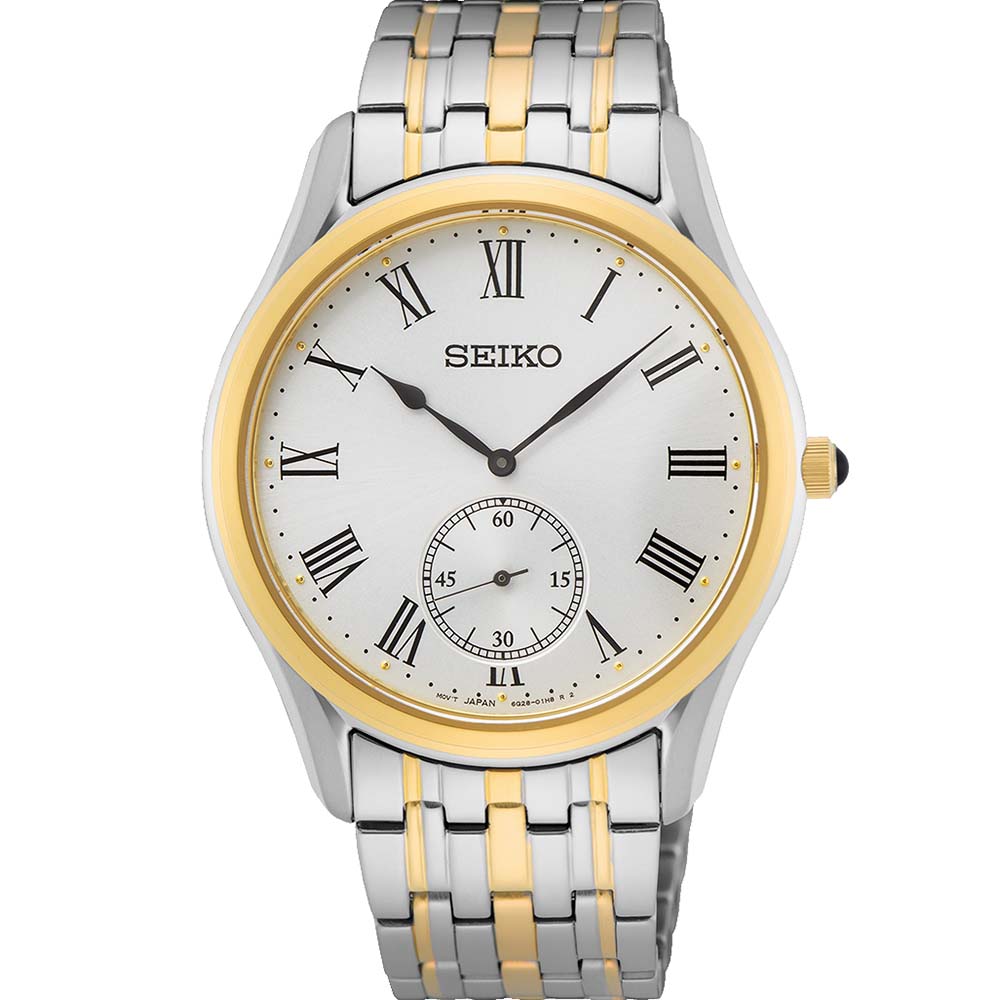 Seiko SRK048P Two Tone Stainless Steel Mens Watch