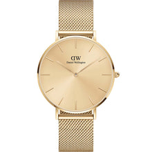 Load image into Gallery viewer, Daniel Wellington Petitte Unitone DW00100475 Gold Stainless Steel Mesh36mm