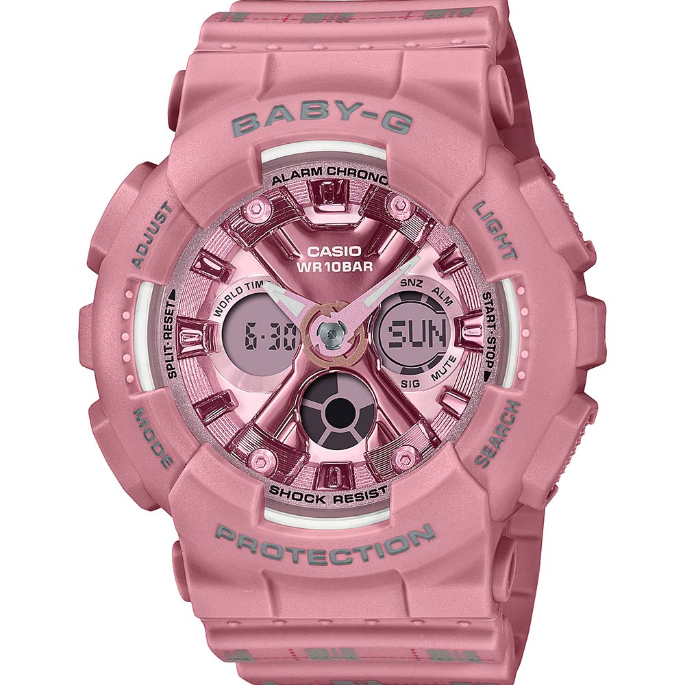 Baby G BA130SP 4A Sweet Preppy Colours Womens Watch Watch Depot