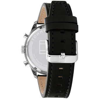 Tommy Hilfiger 1791941 Matthew Black Leather Mens Watch