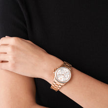 Load image into Gallery viewer, Michael Kors MK7213 Everest Rose Tone Womens Watch