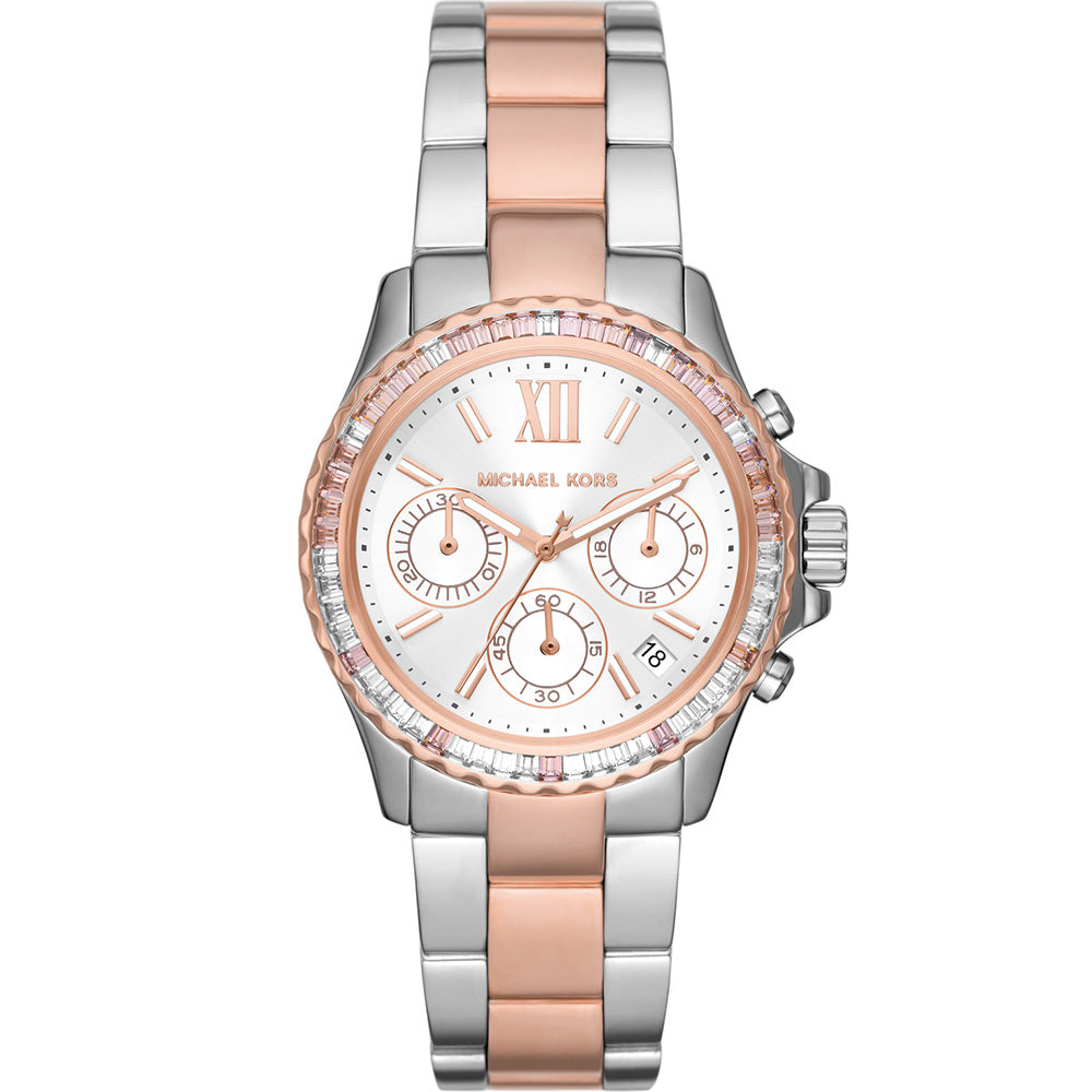 Michael kors dual deals tone watch
