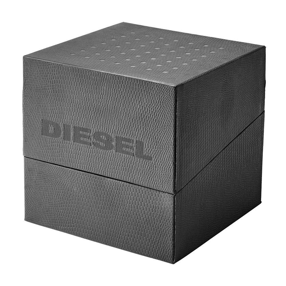 Diesel DZ4586 Griffed Black Stainless Steel Mens Watch