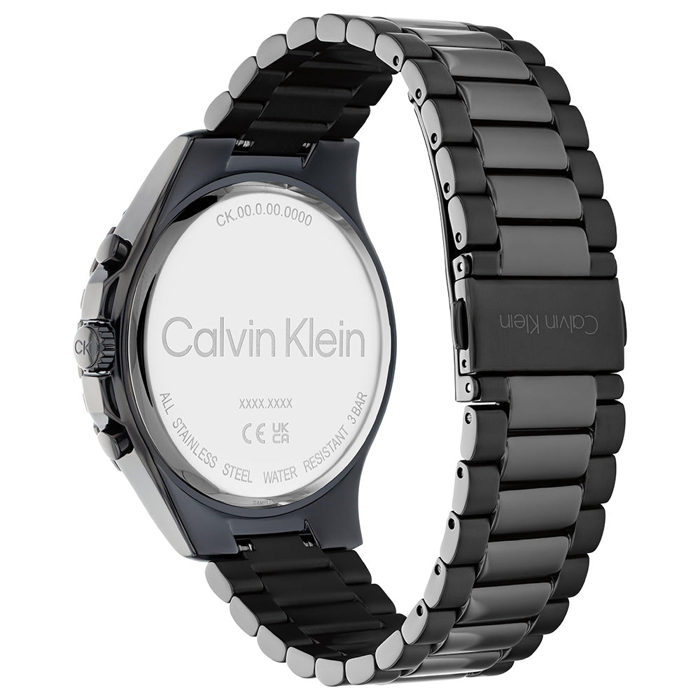 Calvin Klein 25200117 Sport Black Stainless Steel Mens watch